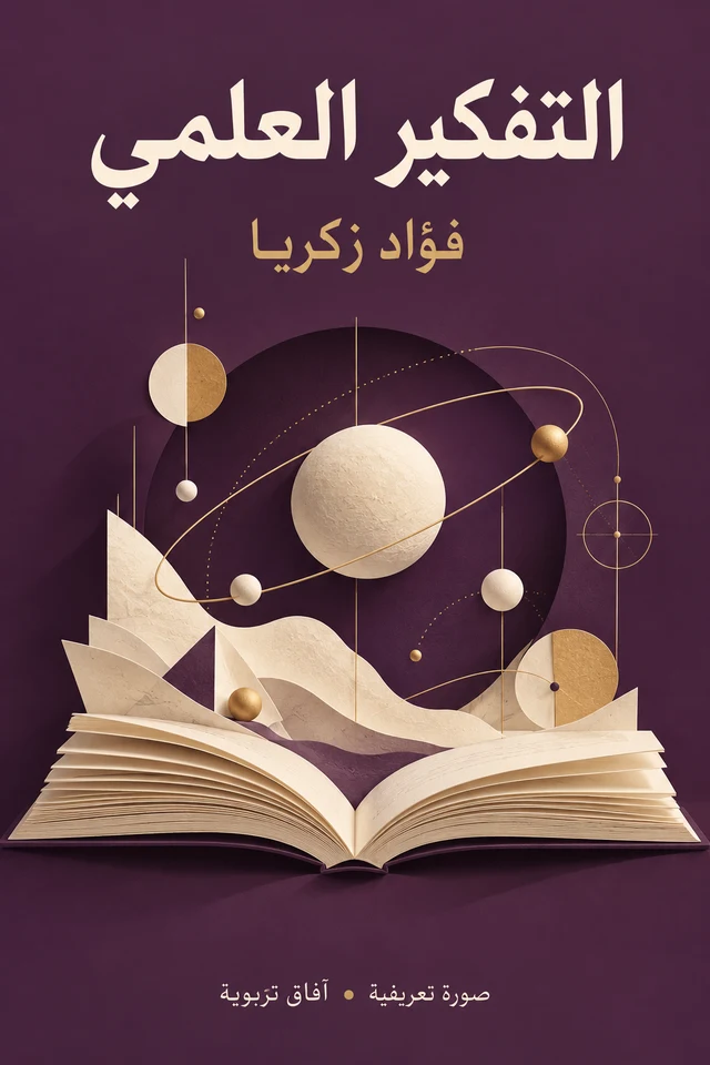 صورة تعريفية لكتاب التفكير العلمي